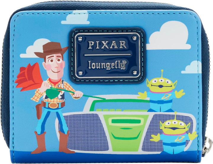 LOUNGEFLY Unisex Kinder Pixar Moments Toy Story Jessie & Buzz Geldbörse mit Reissverschluss, Einheit