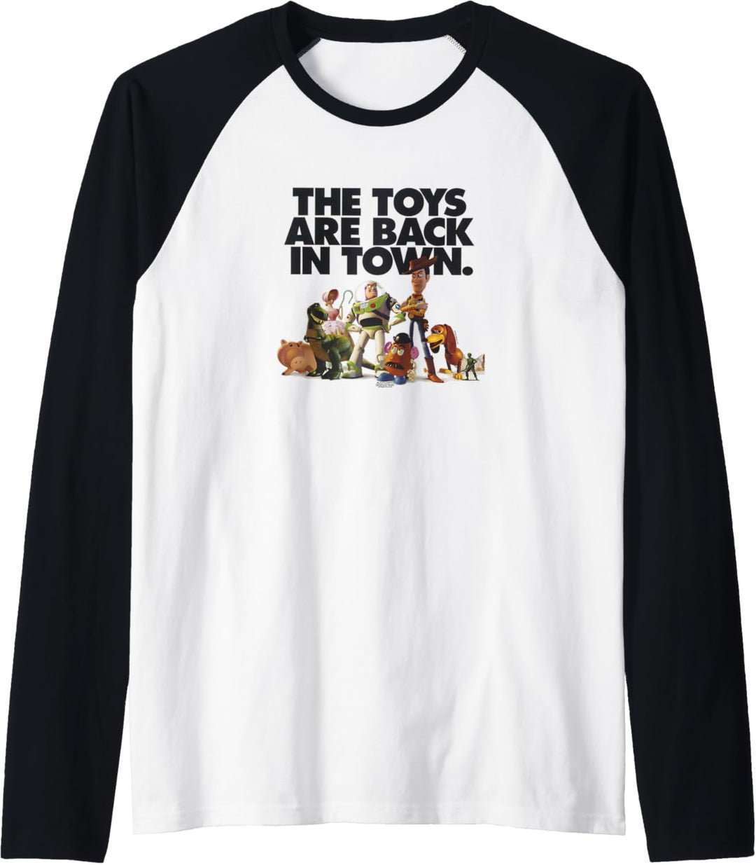 Disney Pixar Toy Story Toys Are Back In Town Raglan