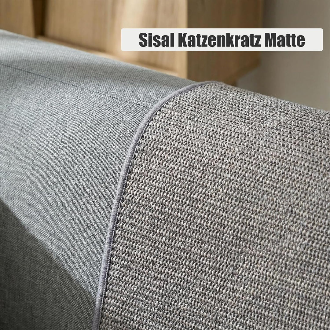 1 Stück Kratzmatte Katze 40x100CM Kratzbretter Natürliche Sisal Kratzmatte Katzenkratzmatte Kratzsch