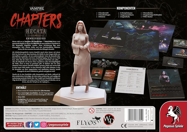 Pegasus Spiele 56419G Vampire: Die Maskerade – Chapters: Hecata [Erweiterung]
