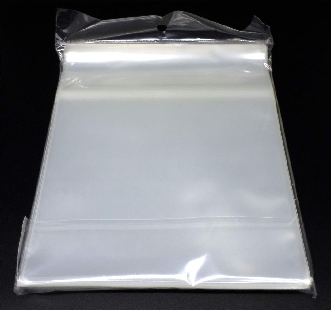 docsmagic.de 100 Resealable Outer Bags for 7" 45rpm Vinyl Records Clear 3 Mil - Schallplatten Hüllen