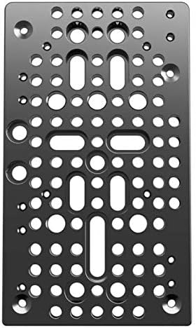 HEDBOX HOLD II - Universelle Montageplatte aus Aluminium (Cheese Plate) 120 Verschiedene Gewinde 3/8
