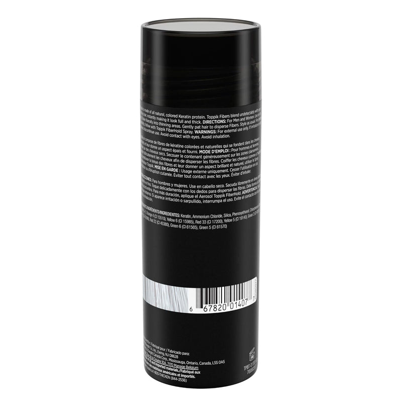 TOPPIK Hair Building Fibers white, 55 g Unparf miert 55 g (1er Pack), Unparf miert 55 g (1er Pack)