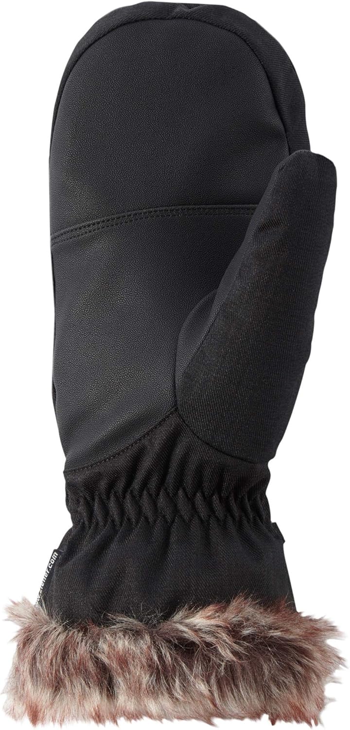 Ziener Damen KEM Mitten Lady Glove Ski-Handschuhe/Wintersport | Warm, Atmungsaktiv 8.5 black-stru, 8