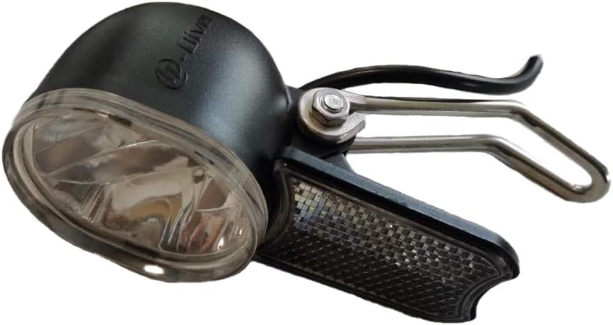 Vorderlicht, LED Scheinwerfer, StVZo zugelassen, E-Bike, Elektro Fahrrad, Pedelec, 6V bis 48V, SM-2A