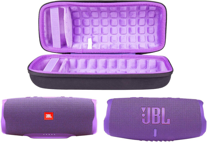 co2CREA Hart Reise Schutz Hülle Etui Tasche für JBL Charge 4 / JBL Charge 5 Tragbarer Bluetooth Laut