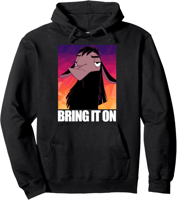 Disney Emperor's New Groove Kuzco Llama Bring It On Pullover Hoodie