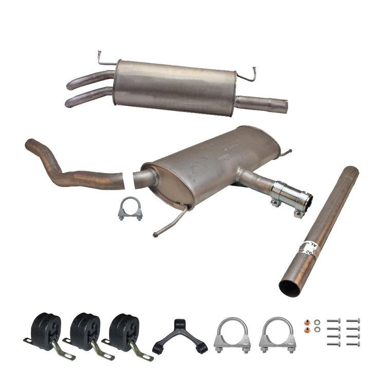 Ferroz Export Ersatz für Auspuffanlage Schalldämpfer VW PASSAT B5, B5 FL 1.8 T Turbo, 2.0 Auspuff