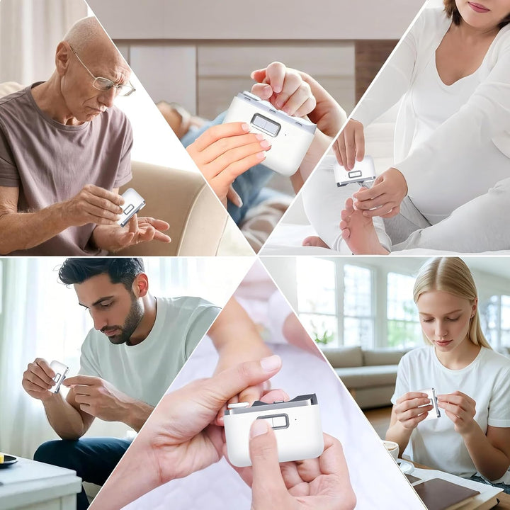 Elektrischer Nagelknipser, 2 in 1 Baby Nagelfeile Elektrisch, Elektrische Automatischer Nagelknipser