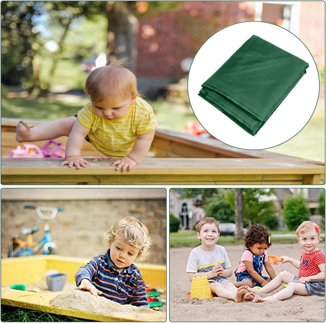 Sandkasten Abdeckung Wasserdicht 210D Oxford-Stoff Abdeckung Sandkasten Staubdicht Abdeckplane Sandk