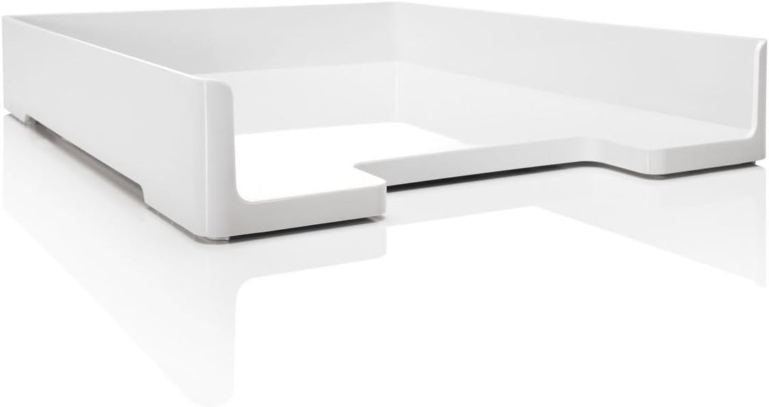 SIGEL SY421 stabile Briefablagen Eyestyle weiss, 3er-Set, wie SA107 Briefablage, 3 Stück, Briefablag