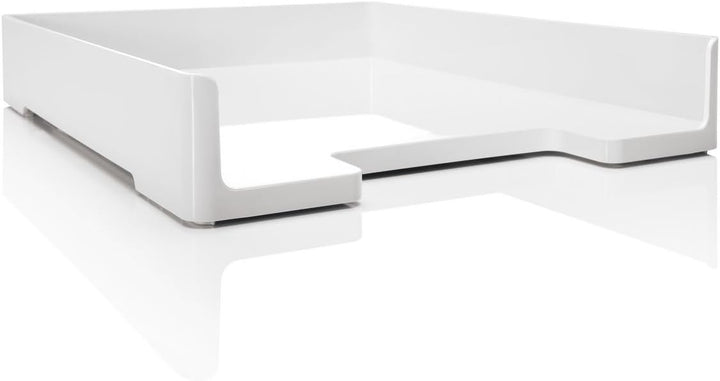 SIGEL SY421 stabile Briefablagen Eyestyle weiss, 3er-Set, wie SA107 Briefablage, 3 Stück, Briefablag