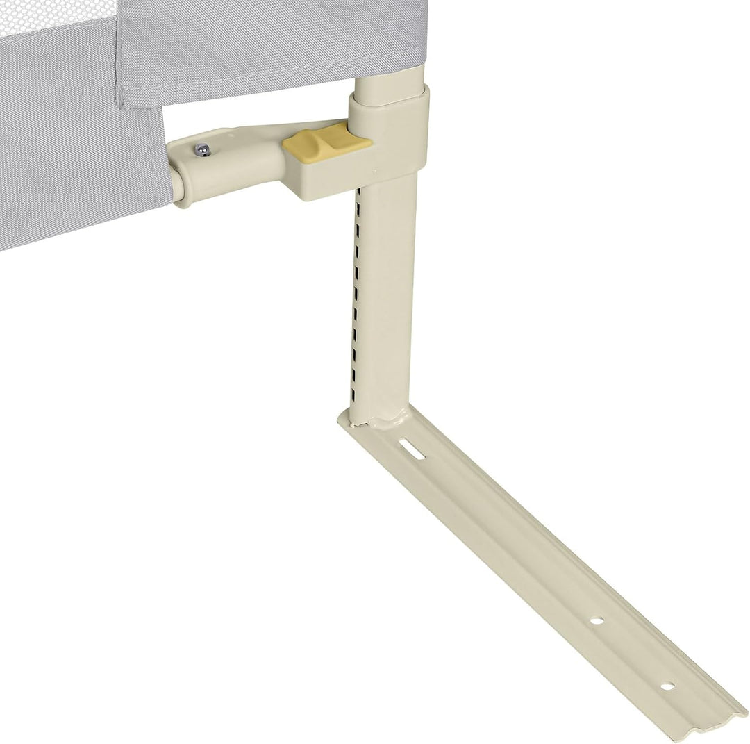 LANTUS Bettstange für Kinder, 150 cm/180 cm/200 cm, abnehmbarer Schutz gegen Stürze, dunkelgrau, 1 S