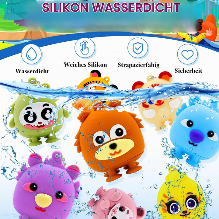 12 Pcs Toy Pop Party Favors for Kids, 3D Animal Pop Balls Its Fidget Toys, Birthday Gifts for Boys G