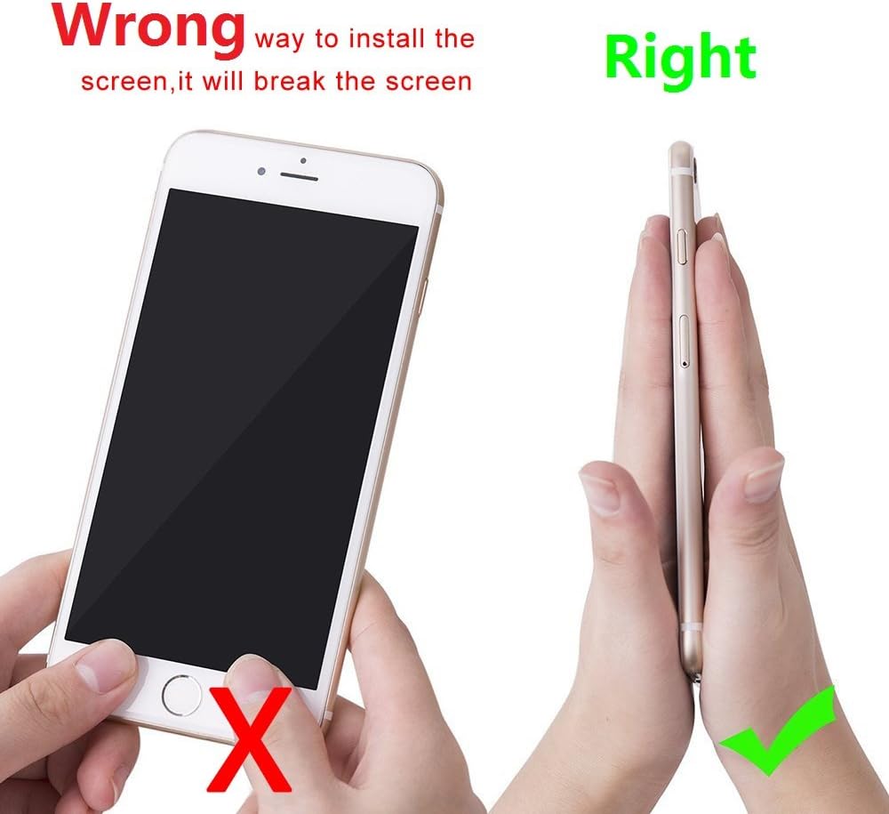 Display für iPhone 8 Plus LCD Touch Screen Digitizer Ersatz Bildschirm mit komplett kostenlosem Tool
