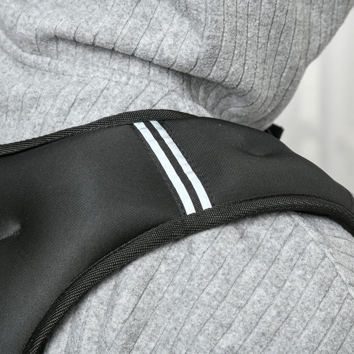 HOMCOM Gewichtsweste Weight Vest 10 kg verstellbar für Gewicht Tranning Krafttrainning Mann/Frau Oxf