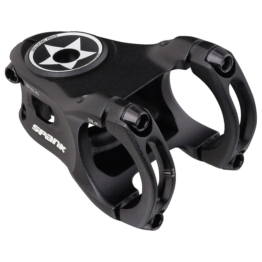 Spank MTB-Vorbau Split 35 Schwarz, 35 mm Schwarz 43 mm, Schwarz 43 mm