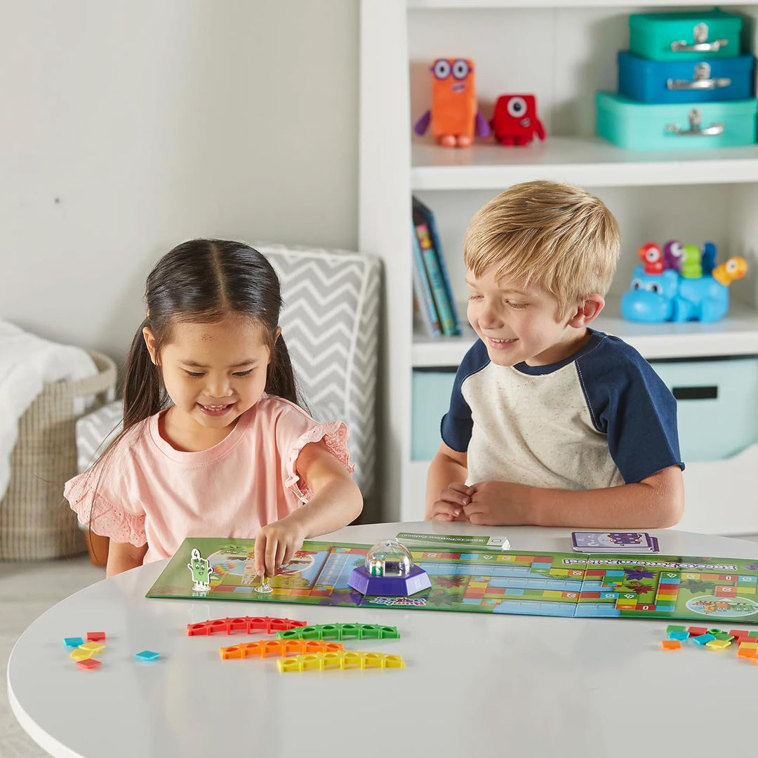 Learning Resources Numberblocks Brettspiel „Wettlauf zum Musterpalast“, Numberblocks-Geschenke, Math
