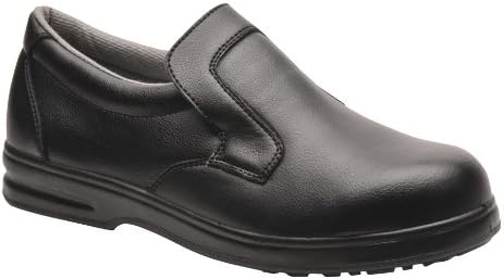 Portwest Steelite Sicherheitsslipper S2, Grösse: 36, Farbe: Schwarz, FW81BKR36 36 EU Schwarz, 36 EU