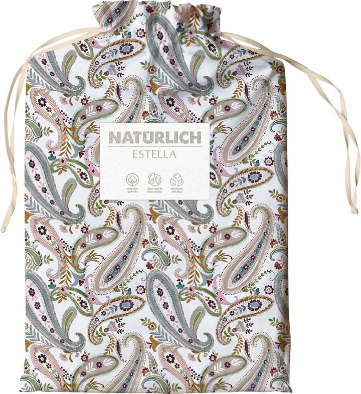 Bio-Bettwäsche Agonda | Multicolor | 135x200 + 80x80 cm | Bio und GOTS Zertifiziert | trocknerfest u