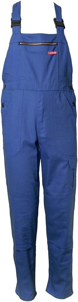 Planam Grösse 24 Herren BW 290 Cargo-Latzhose Kornblau Modell 0171 Kornblau 24, Kornblau 24