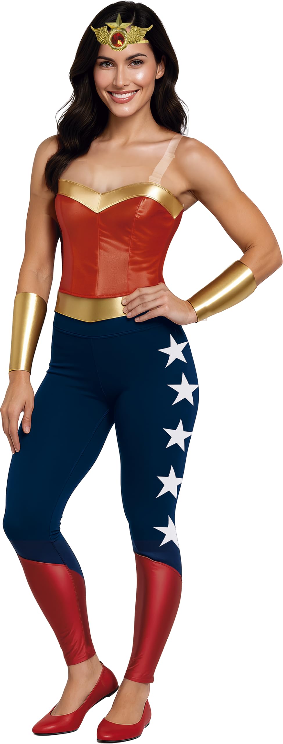 FIESTAS GUIRCA Superheldin Wonder Kostüm für Damen M