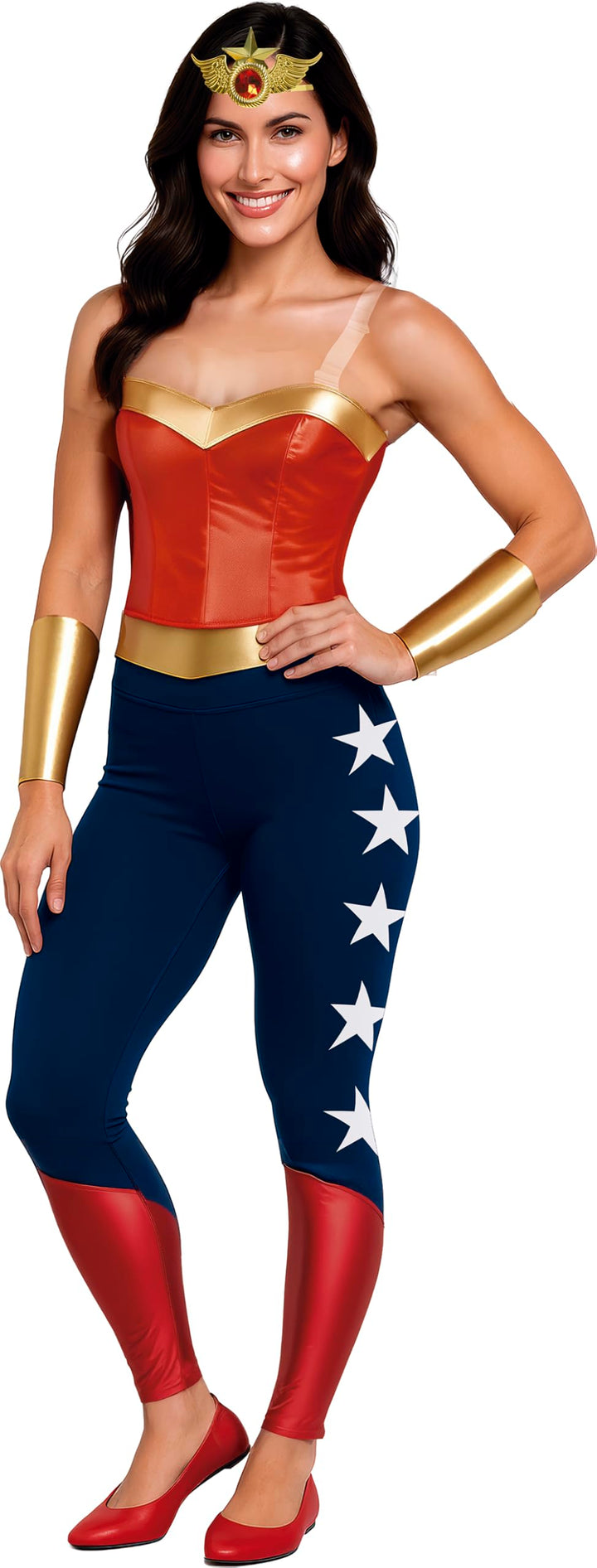 FIESTAS GUIRCA Superheldin Wonder Kostüm für Damen M