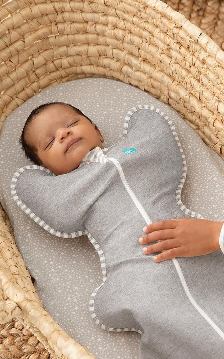 Love To Dream Pucksack Baby, Mittel (6-8,5kg), Idealer Stoff für Moderate Temperaturen (20-24°C), Ar