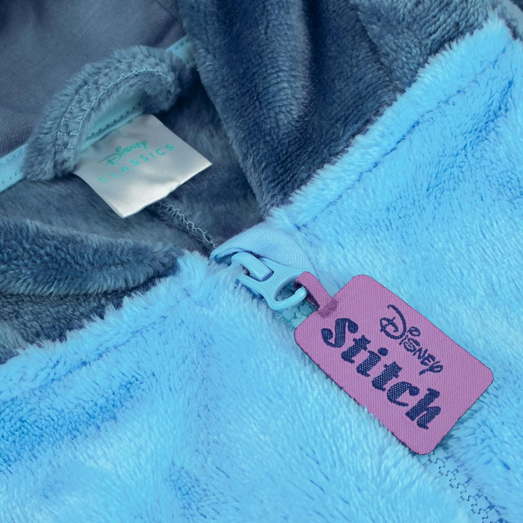 Disney Stitch Onesie | Lilo Und Stitch Onesie Mädchen | Schlafanzüge Für Mädchen 134 Blau, 134 Blau