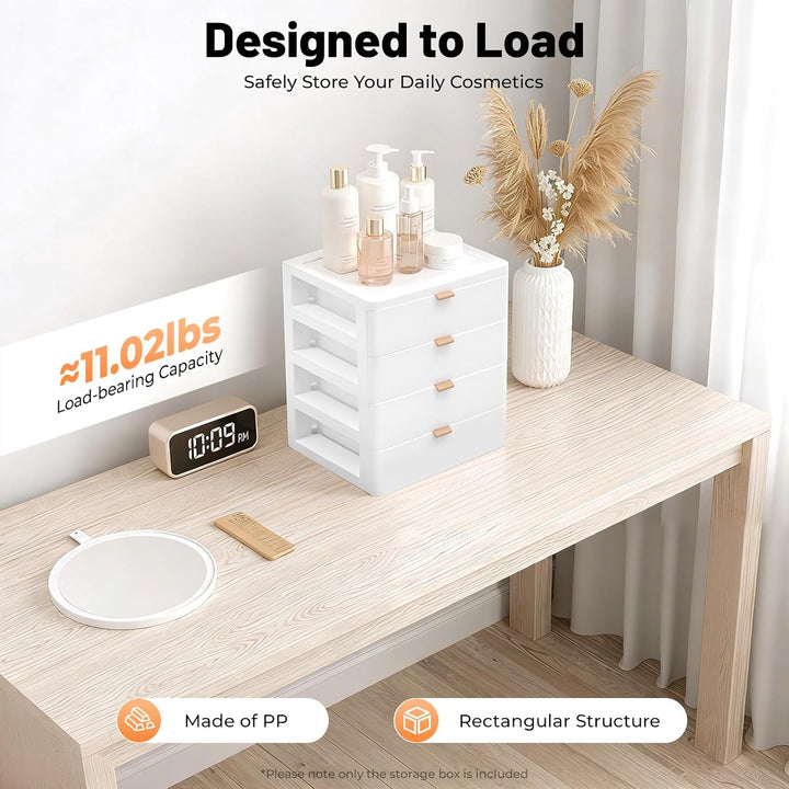 Schreibtisch-Aufbewahrungsbox Schubladenbox Schreibtisch-Organizer 26×20.2×29 cm Aufbewahrungs-Organ