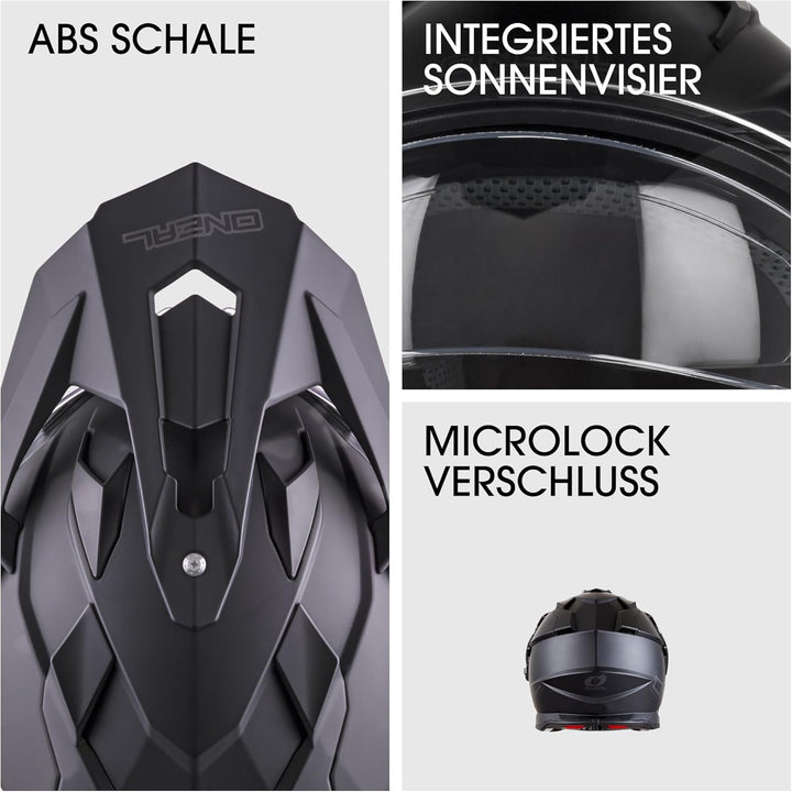 O'NEAL Unisex – Erwachsene Sierra Helmet Flat V.23 Helm M Schwarz/V.23, M Schwarz/V.23