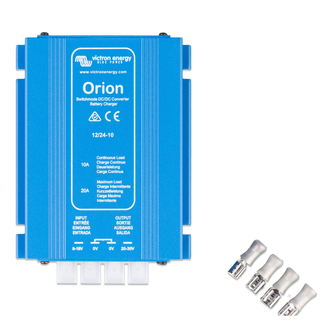 Victron Energy Orion IP20 12/24-Volt 10 Amp DC-DC Konverter Nicht isoliert, Hohe Leistung 12/24-Volt