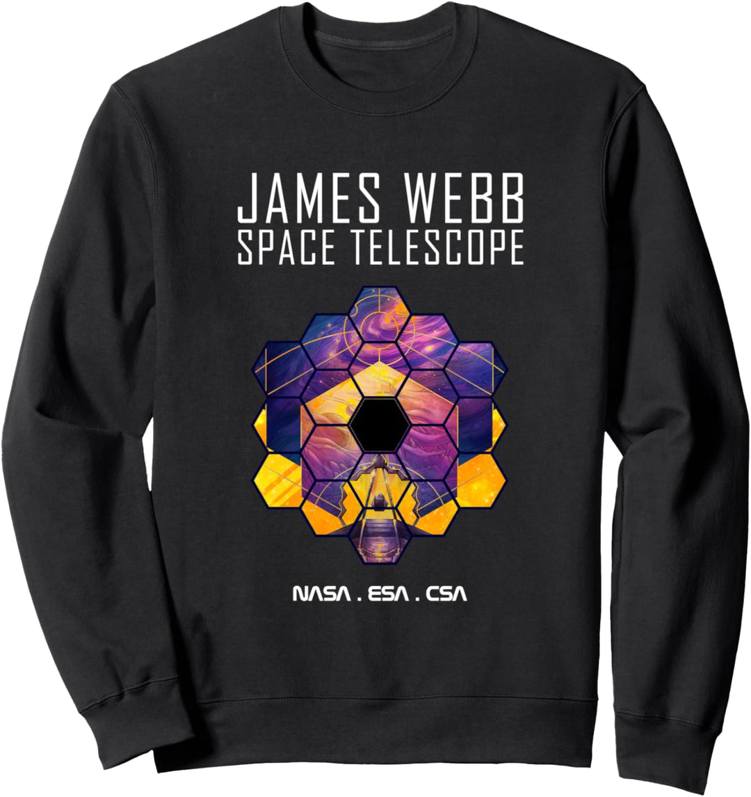 James Webb Space Teleskop JWST Space Mission Sweatshirt