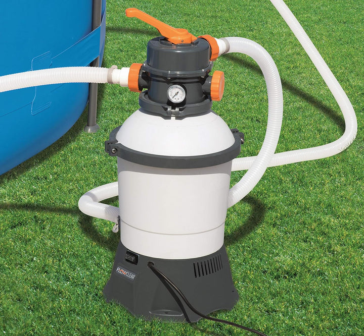 Bestway Flowclear Sandfilteranlage mit ChemConnect 2,006 l/h, 2,006 l/h