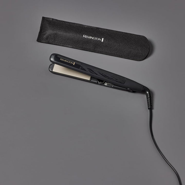 Remington Glätteisen Ceramic Straight (4-facher Schutz: antistatische Keramik-Turmalin-Beschichtung