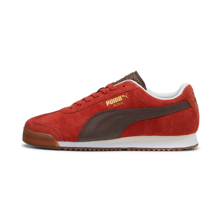PUMA Men's Roma Sneakers Mars Red Espresso Brown Gum 44.5 EU, Mars Red Espresso Brown Gum 44.5 EU