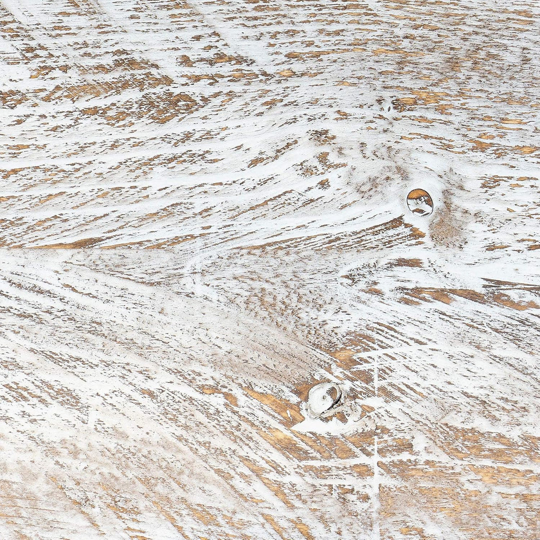 levandeo Wandregal Holz Massiv 60x10cm Shabby Chic Wandboard Vintage Rustikal Design Natur Regal Bor