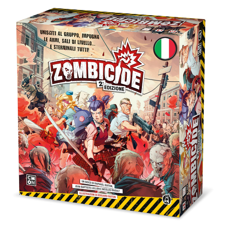 Asmodee - Zombicide, Seconda Edizione, Gioco da Tavolo, Edizione in Italiano, 8487