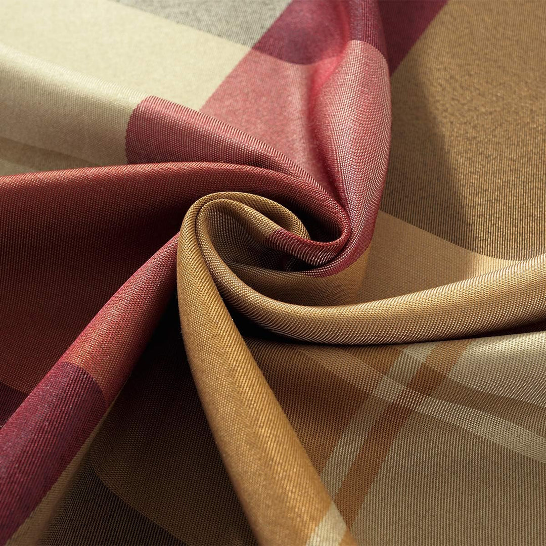 Rechteckige Tischdecke Polyester-Tischdecke im Karierten Stil Spritzwassergeschützt staubdicht knitt