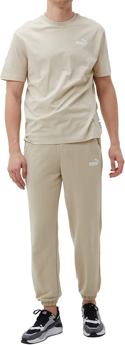 PUMA Herren ESS+ Relaxed Sweatpants Tr Cl Hose S Beige, S Beige