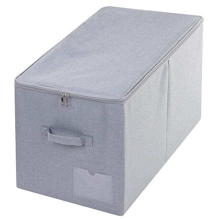 iwill CREATE PRO Faltbare Aufbewahrungsbox mit Deckel (60L) – XXL Organizer für Kleidung, Decken– Au