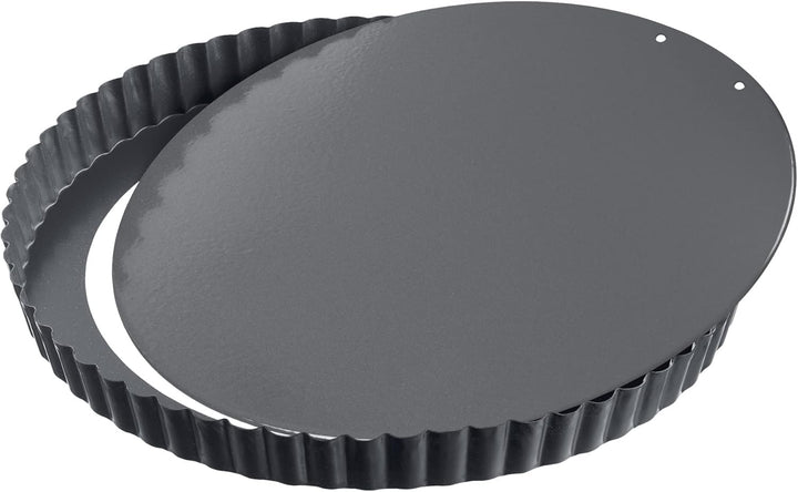 ORIGINAL KAISER La Forme Plus Tarteform mit Hebeboden 28 cm, Quicheform antihaftbeschichtet, herausd