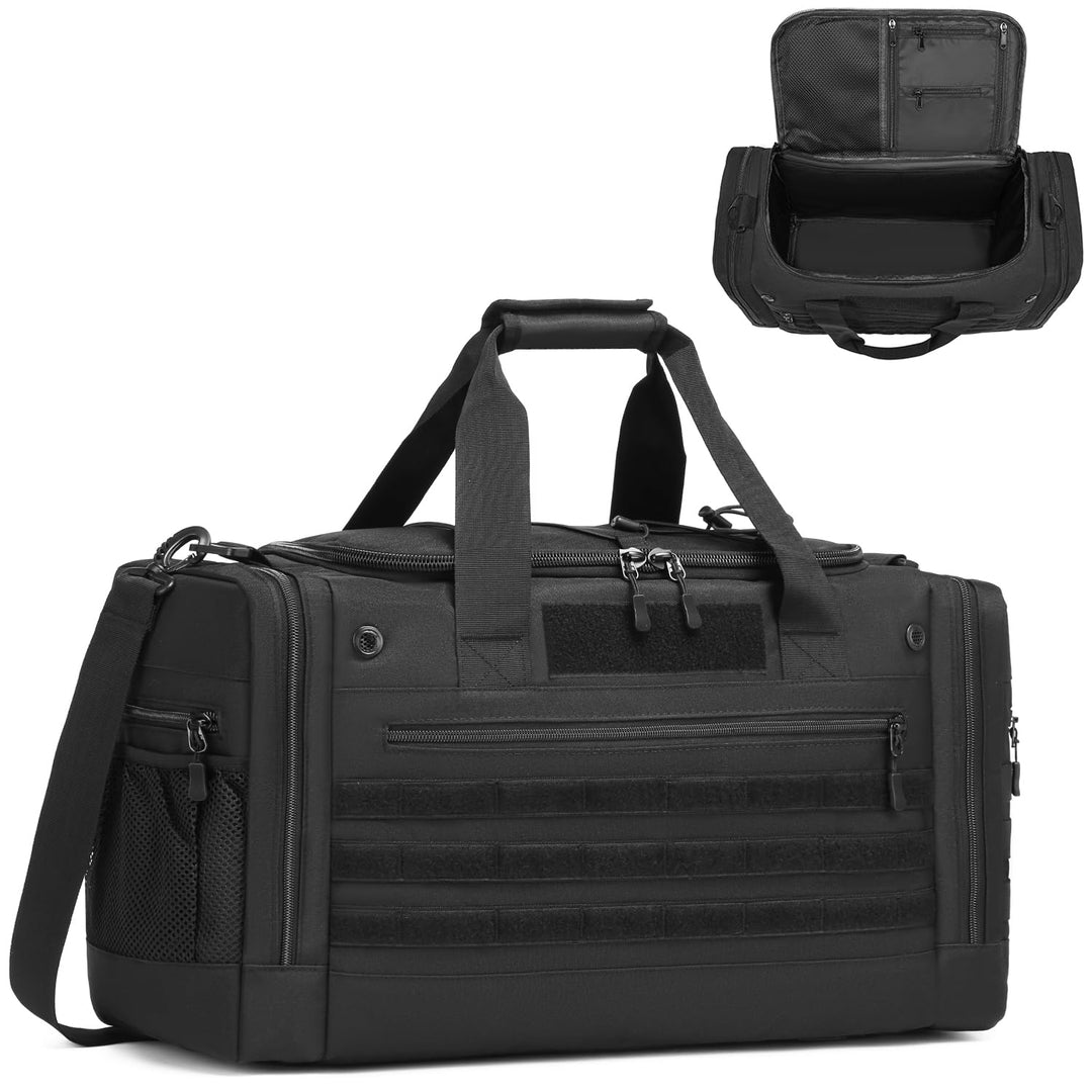65L Sporttasche Herren mit 2 Trennwänder Reisetasche Einsatztasche | wasserabweisend Sport Duffle Ba