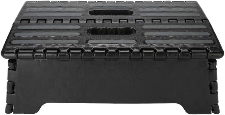 Faltbarer Falthocker Badhocker mit Griff Klappstuhl Fusshocker Tritthocker 13 cm (5,1 Zoll) Höhe Tra
