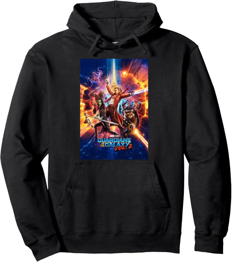 Marvel Guardians Of The Galaxy Vol. 2 Poster Pullover Hoodie