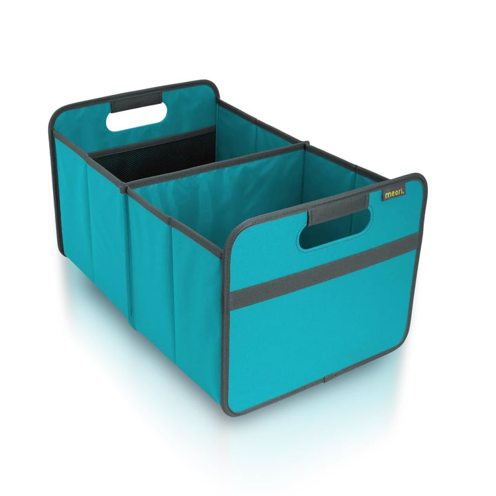 Meori Aufbewahrungsbox faltbar Traglast 30 kg - 50cm 32cm 27.5cm Grösse L Box Azur, Box Azur