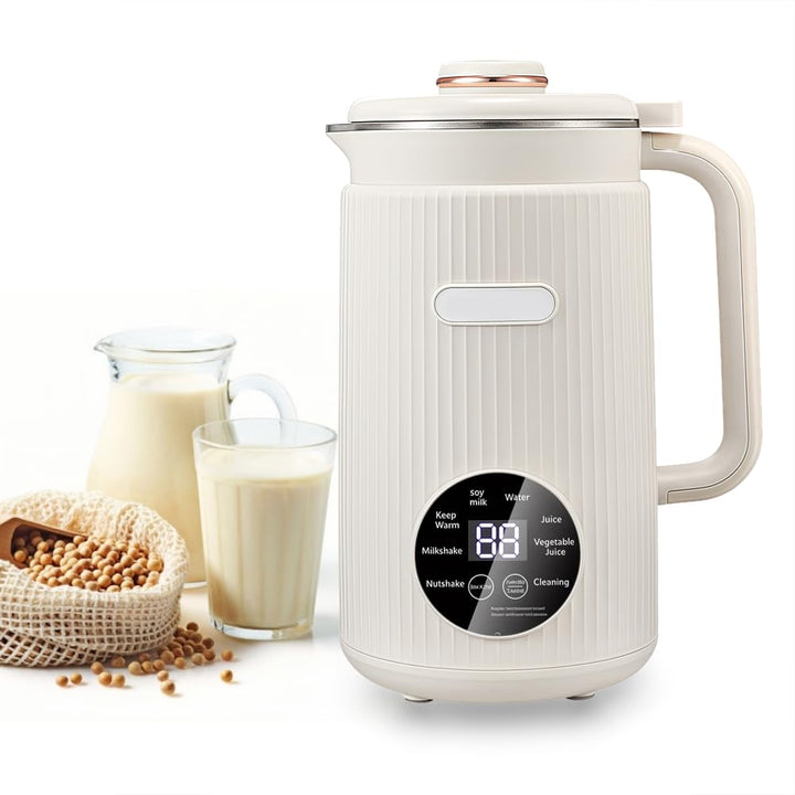 Irishom Nussmilchmaschine, Automatische Mandelmilchmaschine für selbstgemachte Pflanzenmilch, Hafer,