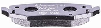 HELLA PAGID 8DB 355 014-381 Bremsbelagsatz - T1822 - Dicke/Stärke: 16.6mm - Bremssystem: TRW - mit a