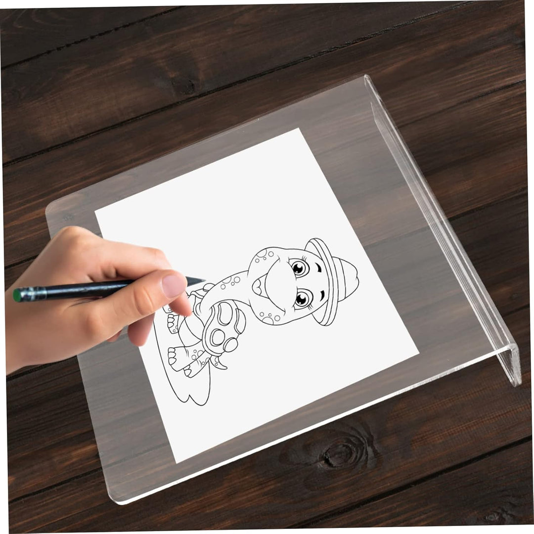 Ciieeo Acryl Schreibtafel Für Maltafel Präsentation Acryl Skizzierstaffelei Für Künstler Aufbewahrun