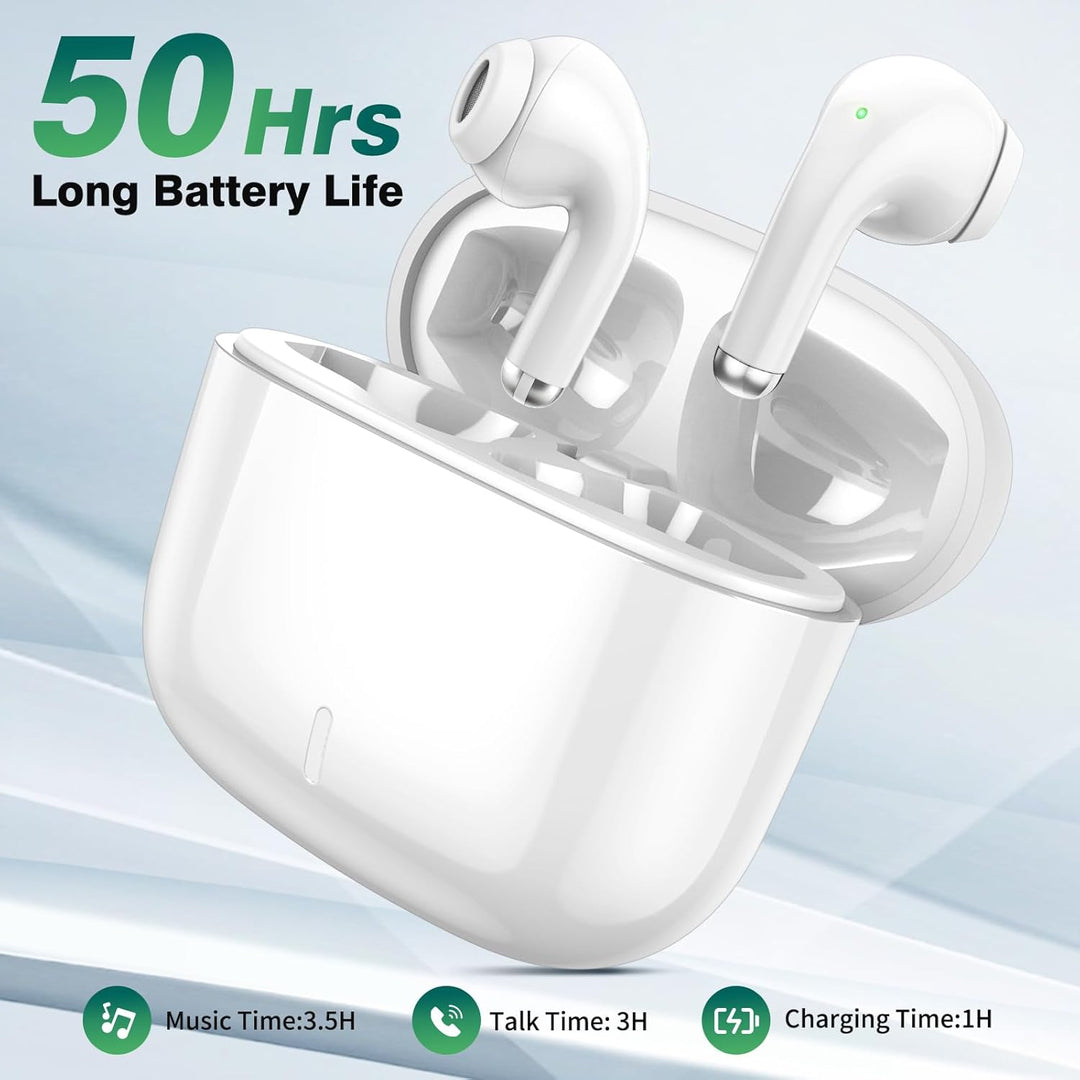 Kopfhörer Kabellos für iPhone 17 16 Pro Max 14 13 12 11,In Ear Kopfhörer Bluetooth mit Mikrofon Wire